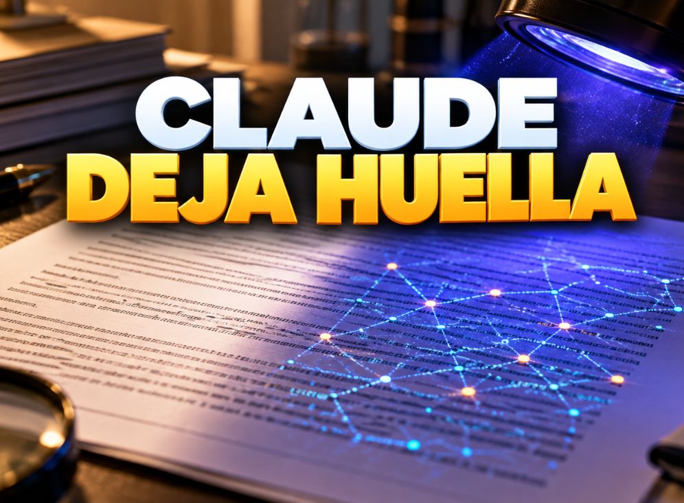 marca de agua de claude deja huella